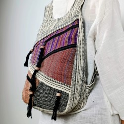 Plecak ETNO - Ecru | Nepal