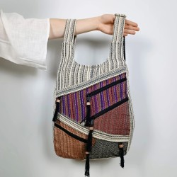 Plecak ETNO - Ecru | Nepal