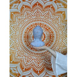 Głowa Spokojnego Buddy - Niebieska | Indonezja