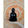 Kominek Zapachowy SIEDZĄCY BUDDA - Czarny