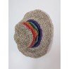 Dziergany Kapelusz z Bawełny i Konopi - Tęcza | Nepal