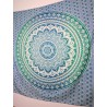 Narzuta MANDALA - Zielona - 212 × 193 | Indie