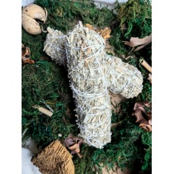 Zestaw - Biała Szałwia Indyjska 10 cm 30g  - 4 x Walec