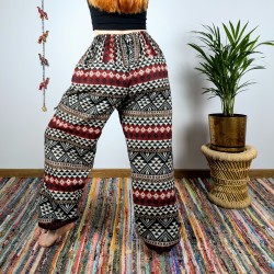 ciepłe spodnie NANDA - czarne | indie