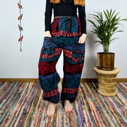 ciepłe spodnie NANDA - multicolor i | indie