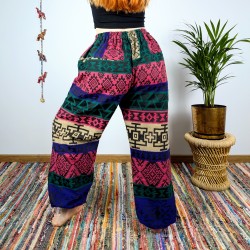 ciepłe spodnie NANDA - multicolor ii | indie