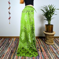 spodnie palazzo RANGOLI - zielone | indie