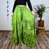 spodnie palazzo RANGOLI - zielone | indie