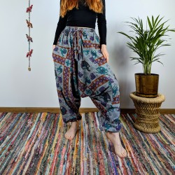 szarawary NOMAD - szare | indie