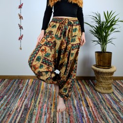 szarawary NOMAD - żółte| indie