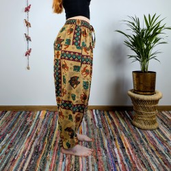 szarawary NOMAD - żółte| indie