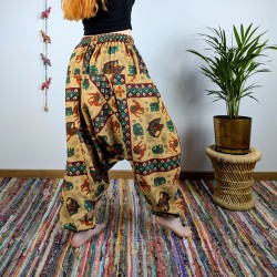 szarawary NOMAD - żółte| indie