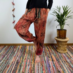 spodnie BAGRU - czerwone - indie