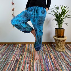 spodnie BAGRU - niebieskie - indie