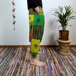 szarawary BAGRU - zielone - indie