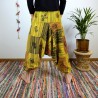 szarawary BAGRU - żółte - indie