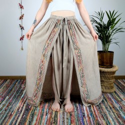 spodnie ZARI - beżowe | indie