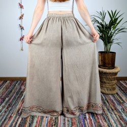 spodnie ZARI - beżowe | indie