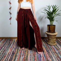 spodnie ZARI - czerwone | indie