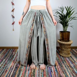 spodnie ZARI - szare| indie