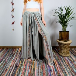 spodnie ZARI - szare| indie