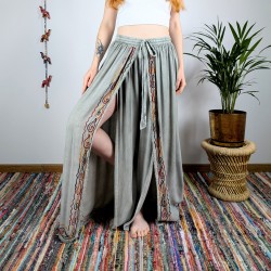 spodnie ZARI - szare| indie