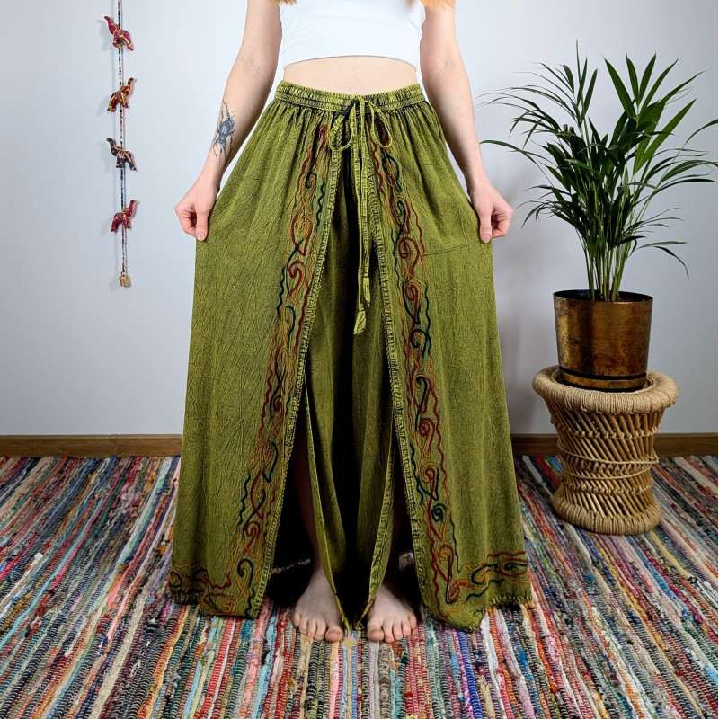 spodnie ZARI - zielone | indie