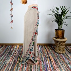 spodnie VINYASA - beżowe | indie