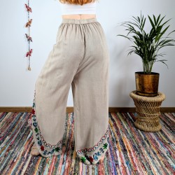 spodnie VINYASA - beżowe | indie