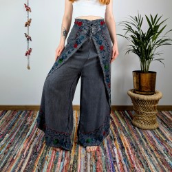 spodnie VINYASA - grafitowe | indie