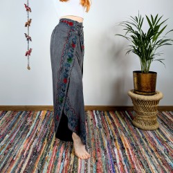 spodnie VINYASA - grafitowe | indie