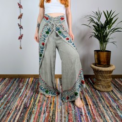 spodnie VINYASA - szare | indie