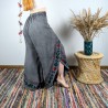 spodnie kopertowe VINYASA - ciemnoszare | indie