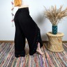 spodnie kopertowe VINYASA - czarne | indie