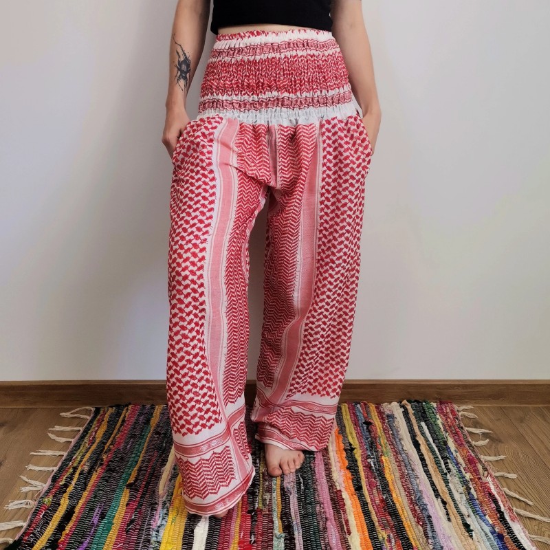 spodnie etno – czerwone | indie