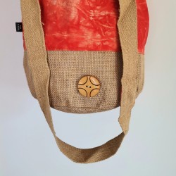 Plecak - Torba - Stonewash - Czerwony - Namaste | Indie