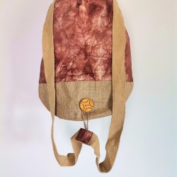 Plecak - Torba - Stonewash - Różowy - Hamsa | Indie