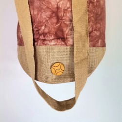 Plecak - Torba - Stonewash - Różowy - Hamsa | Indie